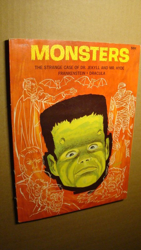 MONSTERS *SOLID* DR. JEKYLL MR. HYDE FAMOUS MONSTERS PSYCHO WONDER BOOKS 