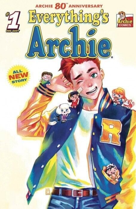 ARCHIE 80TH ANNIVERSARY EVERYTHING'S ARCHIE #1 COMPLETE SET SIX COVERS NM.