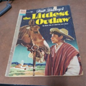 ? Walt Disney's the Littlest Outlaw Dell #609 Movie Classic 1954 Golden-Age