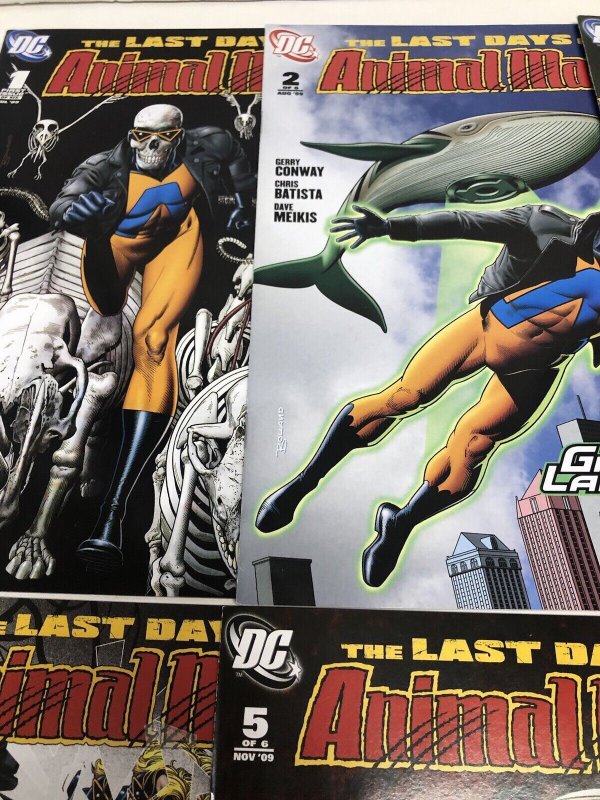 The Last Days Of Animal Man (2009) Set Issues # 1-6 Gerry Conway • Chris Batista