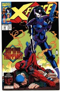 X-FORCE #23-DEADPOOL-DOMINO-MOVIE COMING!--HIGH GRADE-MARVEL!