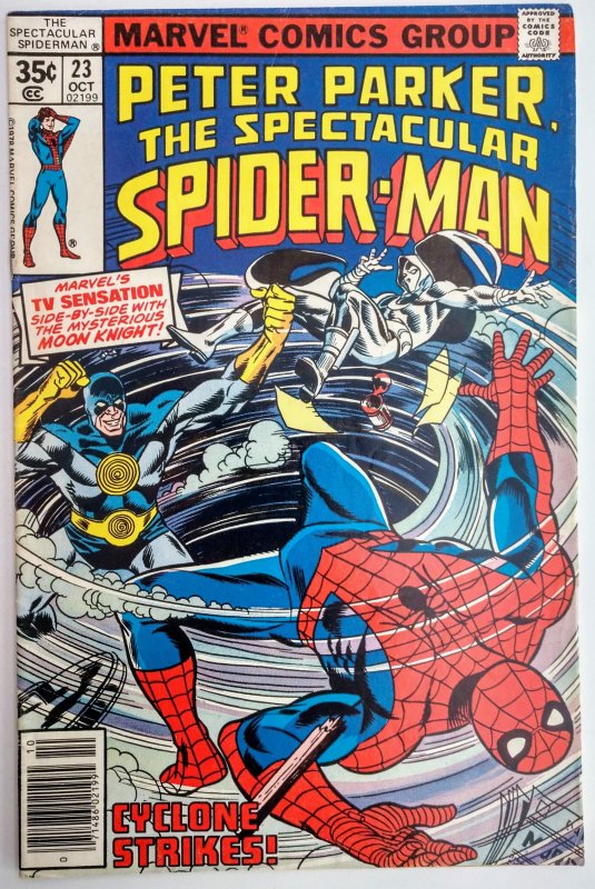 The Spectacular Spider-Man #23 (FN/VF, 1978) NEWSSTAND