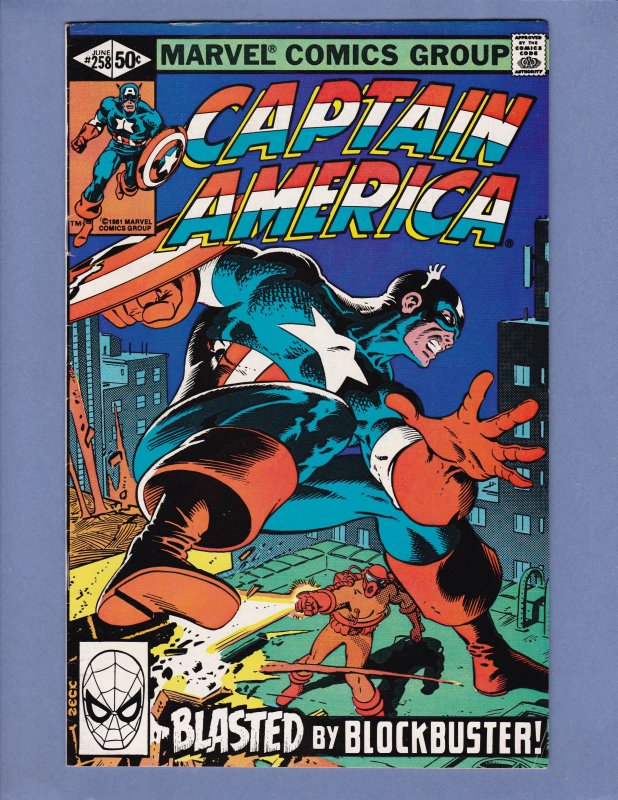 Captain America #231 #242 #247 #257 #258 #260-264 #267-271 #273 #274 #283