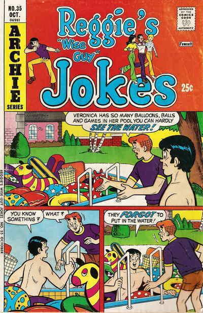 Reggie’s Wise Guy Jokes #35 FN; Archie | save on shipping - details inside