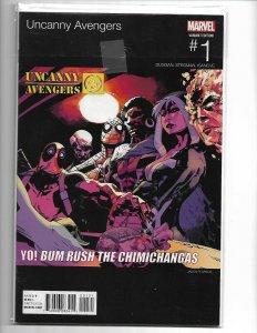 Uncanny Avengers #1 2016 Hip Hop variant (v27)