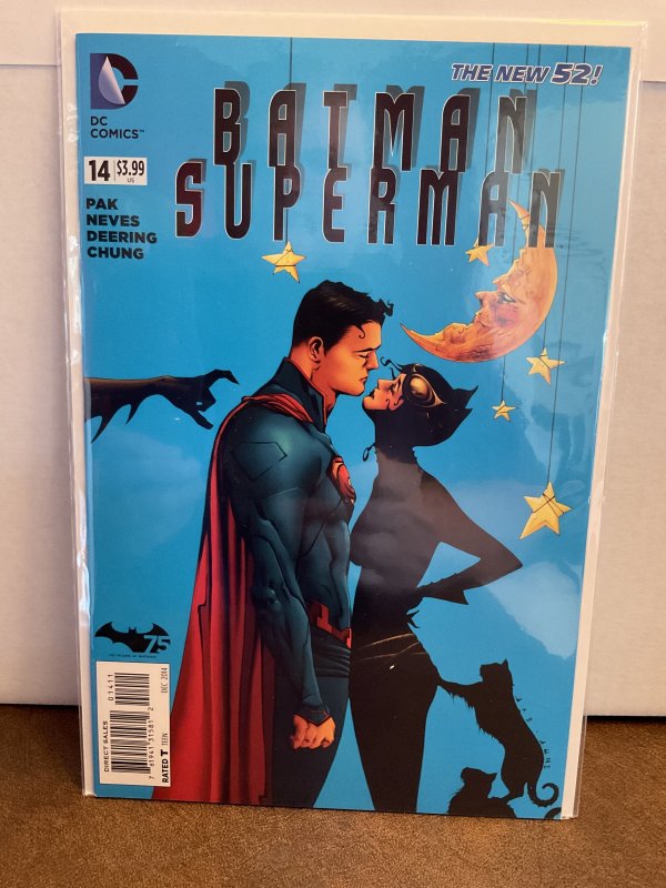 Batman/Superman 14  9.0 (our highest grade) 2014  New 52!  Catwoman!