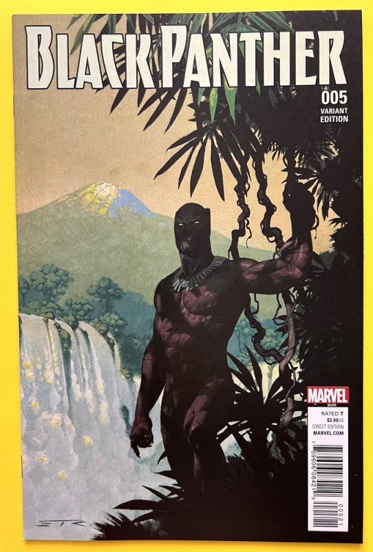 Black Panther 4 4 DEATH OF X VARIANT 5 RIBIC VARIANT (2016)