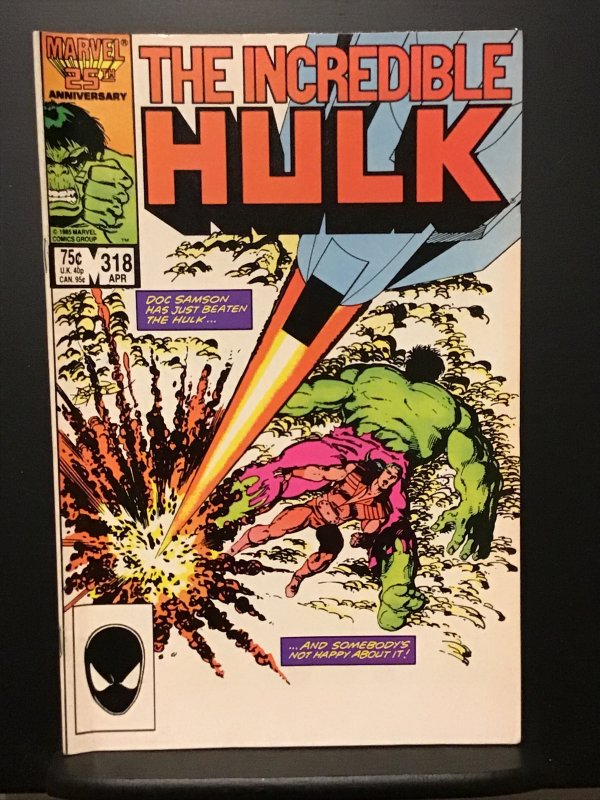 The Incredible Hulk #318 (1986) VG/FN 5.0