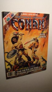 MARVEL SUPER SPECIAL 9 *NM- 9.2* SAVAGE SWORD CONAN RED SONJA ROBERT E HOWARD