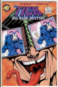 TICK BIG BLUE DESTINY #3, NM+, Ben Edlund, 1997, Stone, more in store