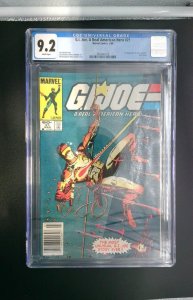 G.I. Joe, A Real American Hero #21, CGC 9.2 NEWSTAND Marvel Comics, 1984