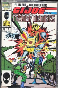 G.I. Joe and the Transformers #1 (1987) G.I. Joe