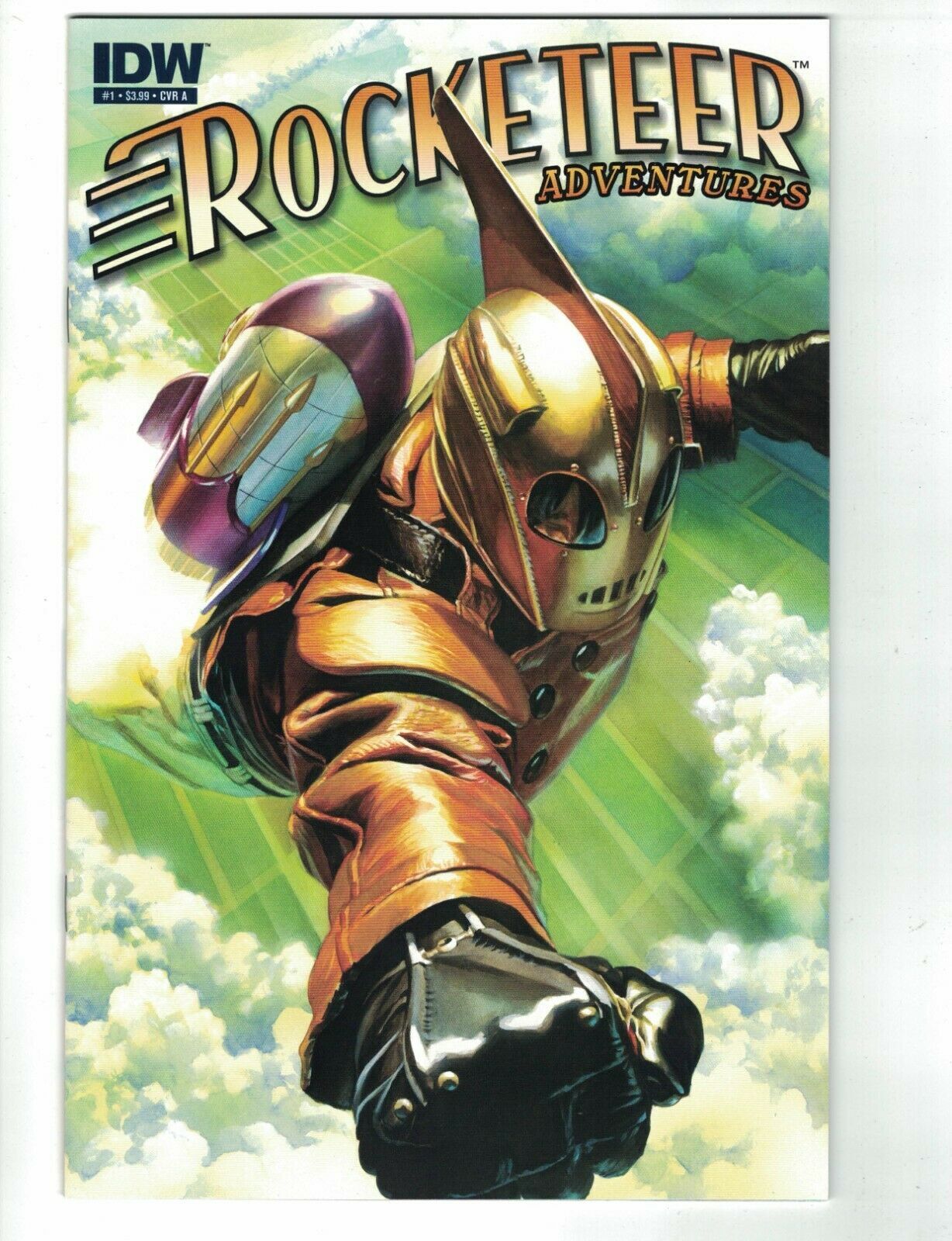 Rocketeer Adventures #1A VF/NM; IDW | Alex Ross variant cover