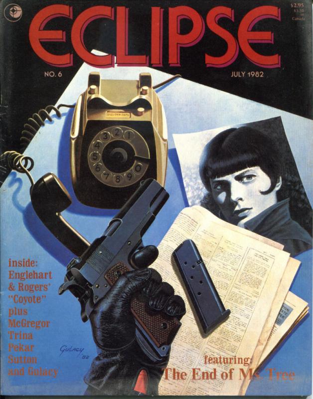 ECLIPSE Magazine #5 6 7, VF, Paul Gulacy, Tom Sutton, Kaluta, 1981, 3 issues