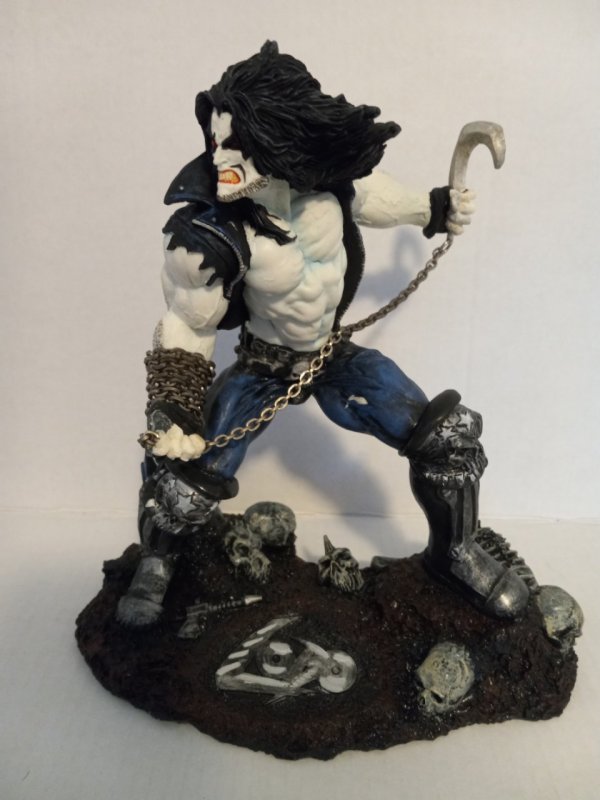 LOBO: DC DIRECT COLD CAST PORCELAIN STATUE LIMITED EDITION - FREE SHIPPING