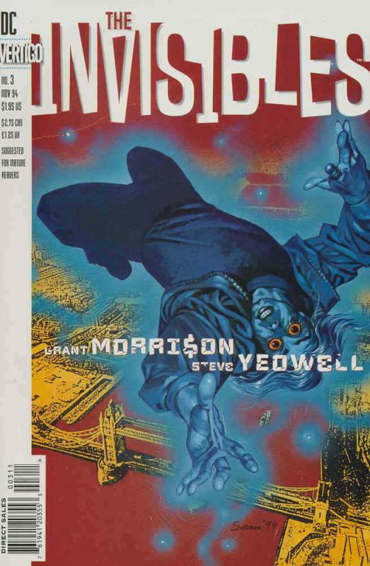 Invisibles, The #3 VF/NM; DC/Vertigo | save on shipping - details inside