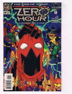 Zero Hour #4 VF/NM DC Comics Comic Book JLA Sept 1994 DE45