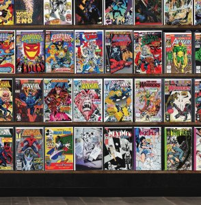 Huge Lot 150+ Comics with Darkhawk, Harbinger, The New Warriors & More!