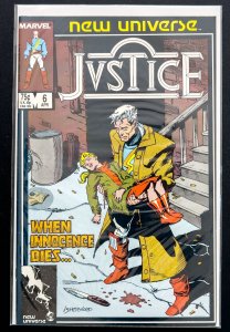 Justice #1,2,3,5,6 (1986) [Lot of 5 bks] - Classic Marvel Series - VF+