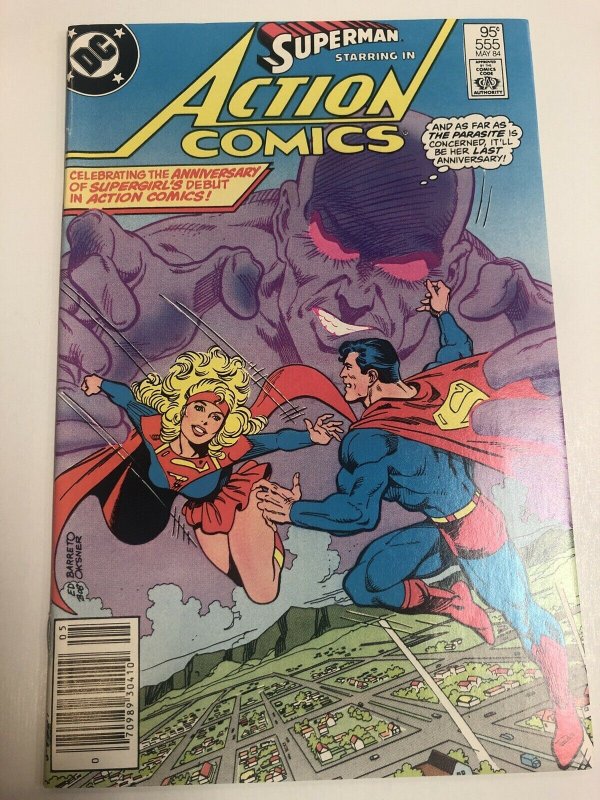 Action Comics (1984) # 555 (NM) Canadian Price Variant CPV !