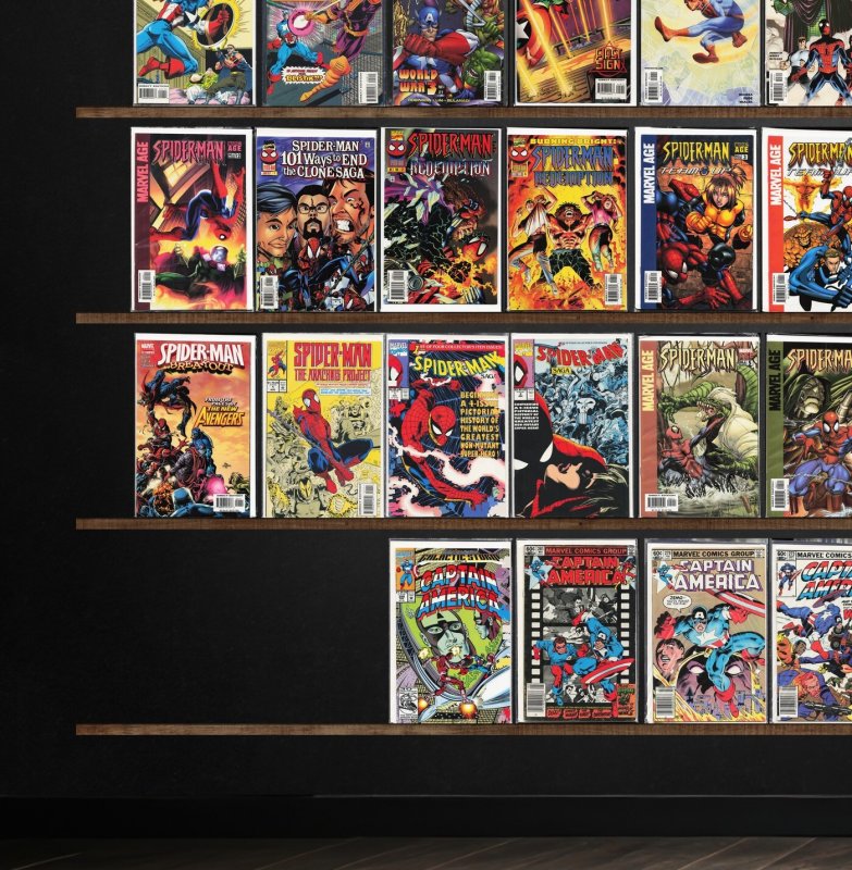 Huge Lot 150+ Comics with Captain America, Spider-Man: Chapter One & More!