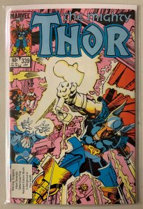 Thor #339 Direct Marvel 1st Series (6.0 FN) Journey into Mystery (1984)