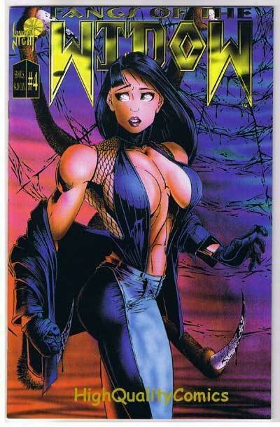 FANGS of the WIDOW #4, NM-, London Night, Mike Wolfer, 1995,more indies in store