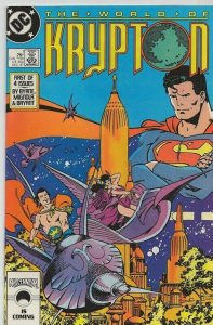 World of Krypton #1 ORIGINAL Vintage 1987 DC Comics Superman