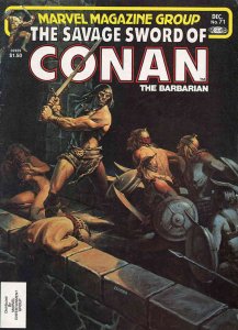 Savage Sword of Conan #71 VG ; Marvel | low grade comic Joe Chiodo