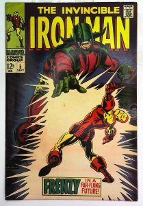 Iron Man (1968 series)  #5, VF- (Actual scan)