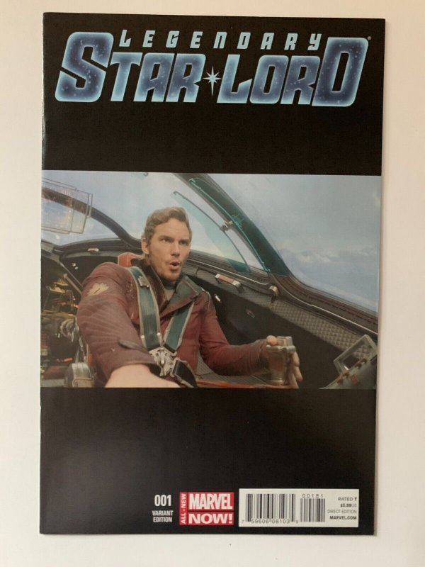 LEGENDARY STAR LORD #1 NM Retailer Incentive Movie Photo VARIANT NM MARVEL 2014 