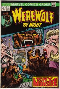 Werewolf by Night #12 (Dec-73) VF/NM High-Grade Werewolf