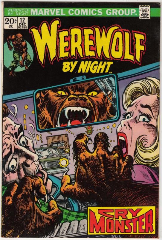 Werewolf by Night #12 (Dec-73) VF/NM High-Grade Werewolf