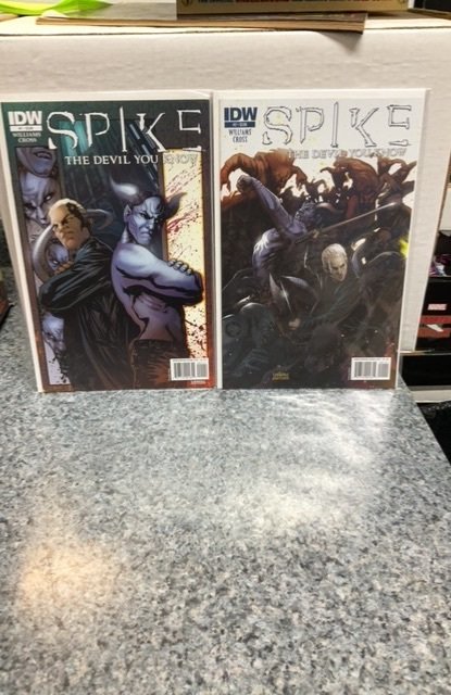 Spike: The Devil You Know #1-4 set
