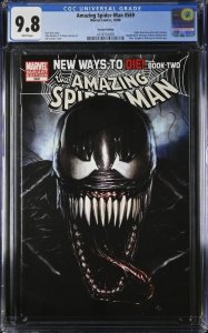 AMAZING SPIDER-MAN #569 CGC 9.8 EDDIE BROCK BECOMES ANTI-VENOM VARIANT COVER 008