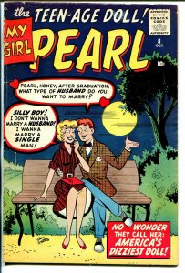 My Girl Pearl #8 1960-Marvel-Stan Goldberg-Good Girl Art-VG