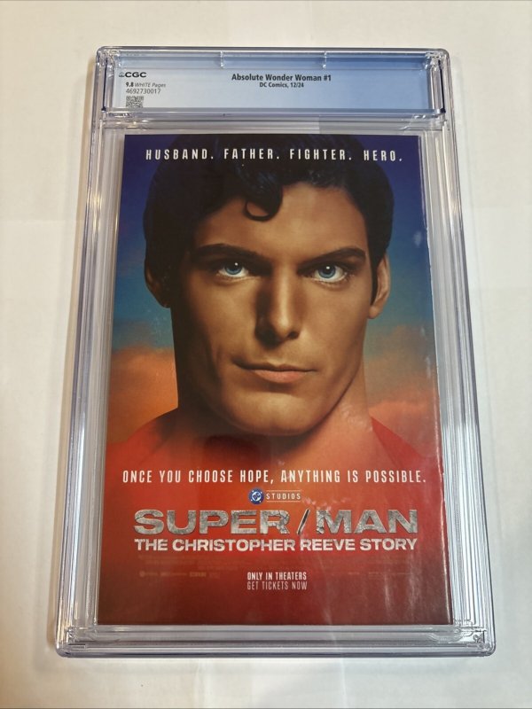 Absolute Wonder Woman (2024) #1 (CGC 9.8) Cover A 1st Printing DC Comics