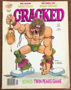 Cracked #261 VG; Globe | Ultimate Warrior beheads Hulk Hogan (WWF)