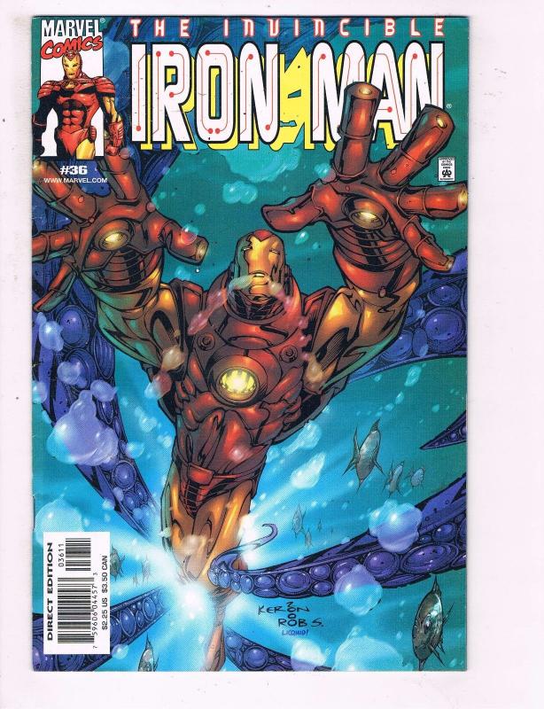 The Invincible Iron Man # 36 VF/NM Marvel Comic Books Avengers Thor Hawkeye SW14