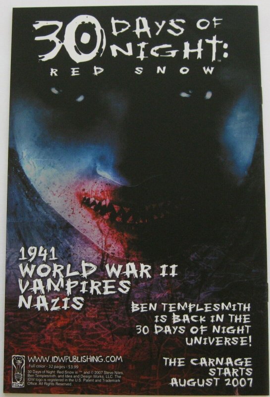 Star Trek: Year Four #1, cover A (Jul 2007, IDW), MT condition (9.9), copy B