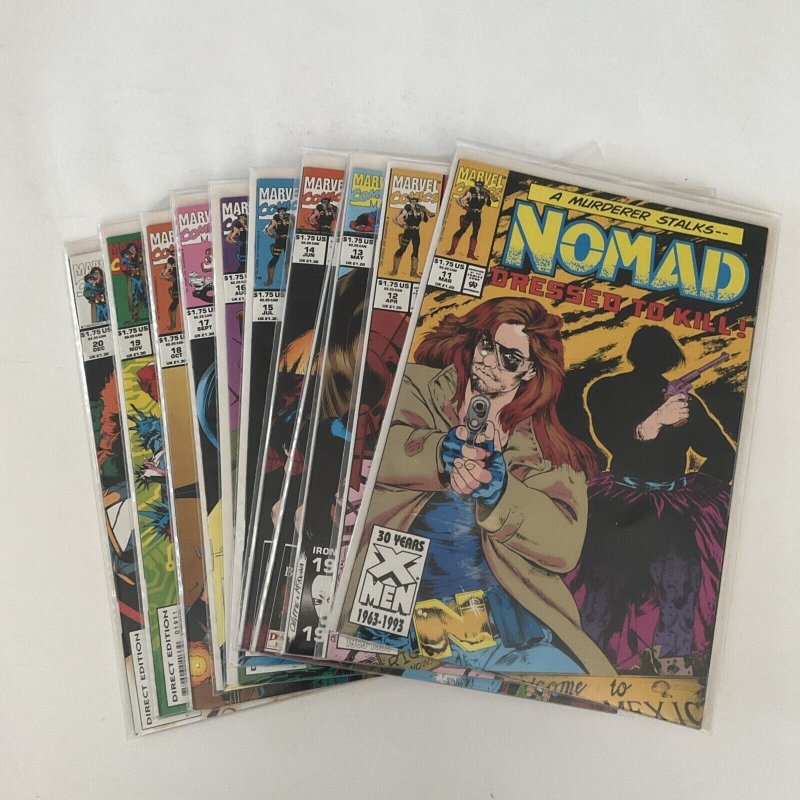 Nomad 1-4 Nomad 1992 1-25 Lot Run Set Near Mint- Nm- 9.2 Marvel