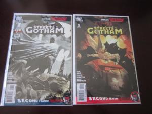 Batman Streets of Gotham (2009) #1-21 - 8.0 VF - 2009