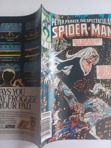 Spectacular Spider-Man #90 newsstand - 2nd black suit appearance - 1984 - NM