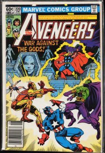 The Avengers #220 (1982) The Avengers