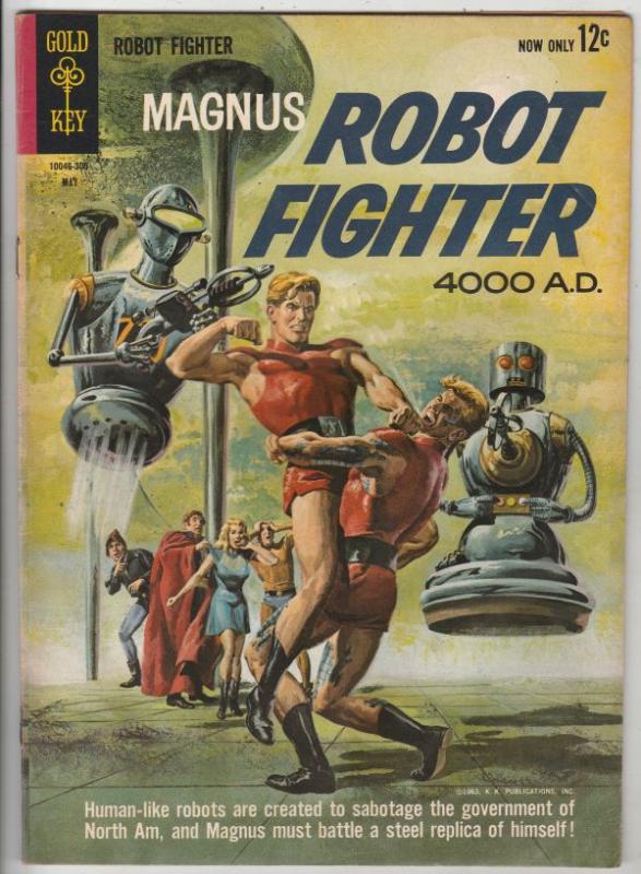 Magnus Robot Fighter #2 (May-63) FN/VF Mid-High-Grade Magnus Robot Fighter