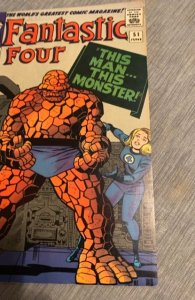 Fantastic Four #51  (1966)This man this monstet