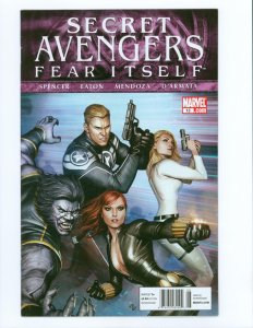 Fear Itself: Secret Avengers  (2012) HTF Modern Newsstand