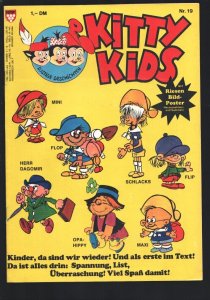 Kitty Kids #19 1980's-Cartoon type humor-German edition-NO Poster !!-VG