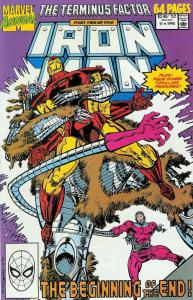 Iron Man (1st Series) Annual #11 VF ; Marvel | Terminus Factor 2