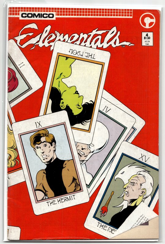 Elementals #4 (1985) Elementals